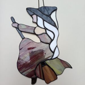 Tiffany boszorkány falikép