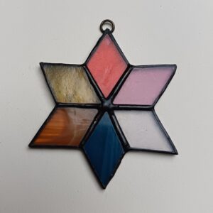 Tiffany hatágú csillag